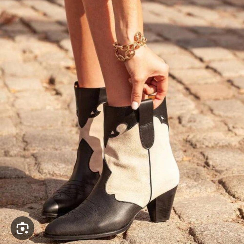 Toral Cowboy/western Boots, Suede, Leather. Size 36 (Spain)